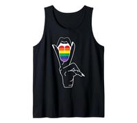 Rainbow Pride Tongue Adult Gay Party Lesbian Queer CSD LGBTQ Tank Top