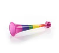 Rainbow Pride Vuvuzela - Pack of 1-27cm Long Noisemaker in Rainbow Colours - Perfect Accessory for Pride Month, Pride Marches and Pride Events