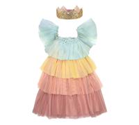 Rainbow Princess Costume Multicoloured 3/4 years