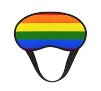 Rainbow Print Adjustable Eye Cover for Sleeping, Comfortable, Pressure-Free and Breathable Sleeping Masks