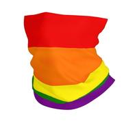 Rainbow Print Neck Warmer Ultra-Soft, Stretchy Neck Gaiter Winter Neck Gaiter Warmer For Menand Women