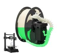 Rainbow Printer Filament, High Precision Multicolor Filament Bundle, Glowing in The Dark 3D Printing Silk Spools Gradient Printer Ender Accessories for Professionals