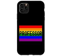 Rainbow Professor - Queer Professor, LGBTQ+ Professor, Ally Case for iPhone 11 Pro Max