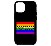 Rainbow Professor - Queer Professor, LGBTQ+ Professor, Ally Case for iPhone 12/12 Pro