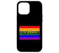 Rainbow Professor - Queer Professor, LGBTQ+ Professor, Ally Case for iPhone 12 Pro Max