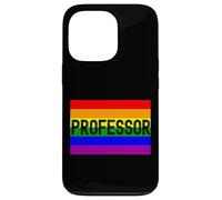 Rainbow Professor - Queer Professor, LGBTQ+ Professor, Ally Case for iPhone 13 Pro