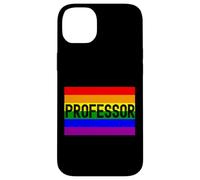 Rainbow Professor - Queer Professor, LGBTQ+ Professor, Ally Case for iPhone 14 Plus