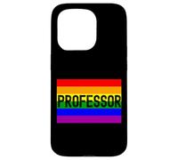 Rainbow Professor - Queer Professor, LGBTQ+ Professor, Ally Case for iPhone 15 Pro