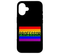 Rainbow Professor - Queer Professor, LGBTQ+ Professor, Ally Case for iPhone 16