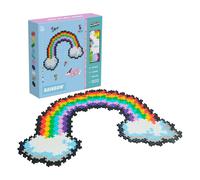 Plus-Plus Puzzle by Number - 500 pc Rainbow Building Block Puzzle Toy 3913
