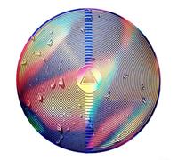 Rainbow Pyramid Energy Disc with 40 Coil Concentric Design for Meditation and Consciousness Focus Dual Sided Symmetrical Tool