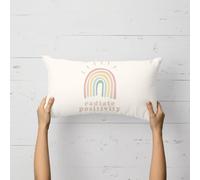 Rainbow Radiate Positivity Rectangular Cushion - Soft Touch