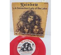 RAINBOW - RAINBOW, L.A. connection, B side lady of the lake, 2066 968, 7" single RED VINYL