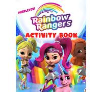 Rainbow Rangers Activity Book: Vivid Character Designs For Relaxation And Stimulating Creativity