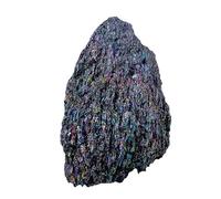 Rainbow Raw Crystal - Natural Rough Stone Specimen, 100g Colorful Aura Mineral, Irregular Healing, Colorful Meditation Stone, Kind Reminder Meditation Decor | for Living Room Office Desk Paperweight