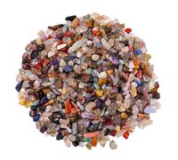 Rainbow Raw Stone - Decorative Natural Rough Crystals, Multi-Colored Rocks with Authentic Earth Textures, Healing Meditation Stones, Healing Energy Specimens, Desktop Accent for Home Decoration