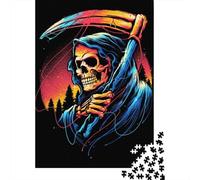 Rainbow Reaper 1000 Pieces Puzzles Wooden Puzzle for Teenager Funny Jigsaw Puzzles 1000pcs (75x50cm)