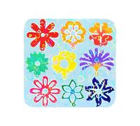 Rainbow Reflection Resin Craft Mold Reusable Silicone Tool for Jewelry Making and Creative Crafting Projects Holographical Flower Mold for Resin