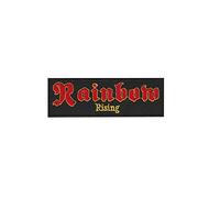 Rainbow Rising Patch Badge Embroidered Iron on Applique Souvenir Accessory