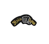 Rainbow Ritchie Blackmore Heavy Metal Patch Badge Embroidered Iron on Applique Souvenir Accessory