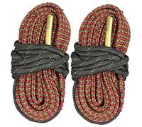 Rainbow_Road 2pcs Hunting Bore Cleaner Gun Pistol Barrel Cleaning Rope Kit .17 .22 .30, .40, .50,.308 Cal 5.56, 9mm Caliber 12 16 20 28 410 GA for Carbine/Shotgun/Pistol/Rifle (G10 : .243 Cal & 6mm)
