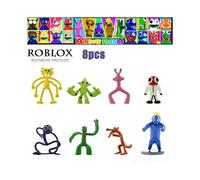 Rainbow Roblox 8pcs Friends Figure Toy Model Decoration Handmade Gift Kids Doll