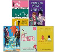 Rainbow Rowell Collection 5 Books Set (Attachments, Carry On, Wayward Son, Fangirl, Eleanor & Park)