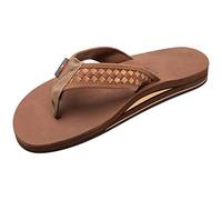 Rainbow Sandals Men's Double Layer Bentley brown Size: 11-12