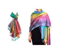 Rainbow Scarves: One