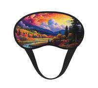 Rainbow Scenery Ultimate Eye Mask for Sleeping, Soft and Comfortable Eye Mask, Relaxing Zero Pressure Night Blindfold.