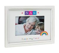 Rainbow Scrabble Frame 6x4 - Nan - Forever my Friend