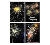 Rainbow Scratching Art Paper Painting Scratchboard Craft Set