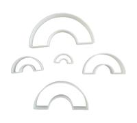 Rainbow Shape Mini Fondant Cutter Small Sugarcraft Icing Tiny Sharp Stencil Pastry Dough Weather Arch Arc