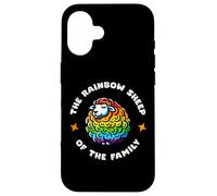 Rainbow Sheep of the Family 2024 Gay Pride Allies LGBTQ+ Case for iPhone 16