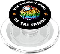 Rainbow Sheep of the Family 2024 Gay Pride Allies LGBTQ+ PopSockets PopGrip for MagSafe