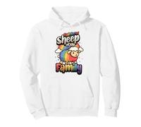 Rainbow Sheep Of The Family Cute Pride LGBTQ Pullover Hoodie