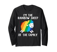 Rainbow Sheep Queer Lesbian Gay CSD Pride Party Wear LGBT Long Sleeve T-Shirt