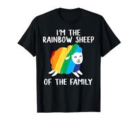 Rainbow Sheep Queer Lesbian Gay CSD Pride Party Wear LGBT T-Shirt