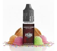 Rainbow Sherbet Food Flavouring Drops 10ml - Premium Fruity Extract for Professional Baking & Luxury Colorful Beverages - High Strength Food Grade Concentrate by GALAXY FOOD FLAVOURS