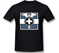 Rainbow Six Siege T Shirt Men's Fashion Cotton Crew Neck Short Sleeve Graphic Tees Casual Summer Tee Tops Black XL