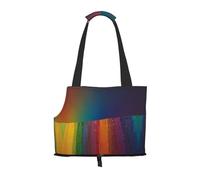 Rainbow Sky Printed pet Shoulder Bag - Foldable Design, Small cat and Dog Travel Bag