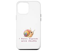 Rainbow Snail Lover Gift - I Raise Legends with Shells Case for iPhone 12 Pro Max