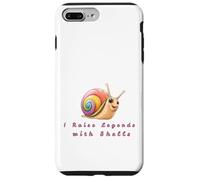 Rainbow Snail Lover Gift - I Raise Legends with Shells Case for iPhone 7 Plus/8 Plus