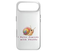 Rainbow Snail Lover Gift - I Raise Legends with Shells Case for iPhone Air