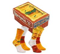Rainbow Socks - Lasagna Socks - Funny Gift For Italy Fans, Italian Cuisine - For Women And Men - 2 Pairs - 41-46