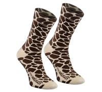 Rainbow Socks - Unisex Women Men - Animal Patterned Socks - Women’s And Men’s - Safari And Jungle - 1 Pair - GIRAFFE - 4-7