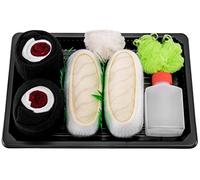 Rainbow Socks - Woman Man Sushi Socks Box Butterfish Tuna Maki - 2 Pairs - Size 4-7
