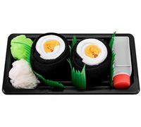 Rainbow Socks - Woman Man Sushi Socks Box Oshinko Maki - 1 Pair - Size 7,5-11