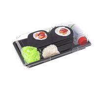 Rainbow Socks - Woman Man - Sushi Socks Box Shrimp Maki - 1 Pairs - Size 7,5-11