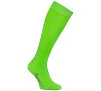 Rainbow Socks - Women Men Colourful Cotton Knee High Socks - 1 Pair - Green - Size 6,5-8